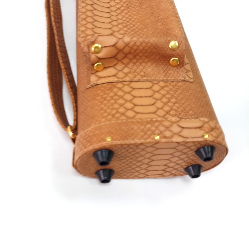 PU Leather Cue Bag Factory - 8 Holes 3B5S Leopard Design