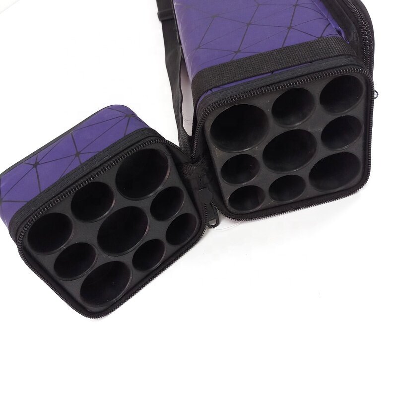PU Leather Cue Case Manufacturer - 9 Holes 3B6S Wholesale