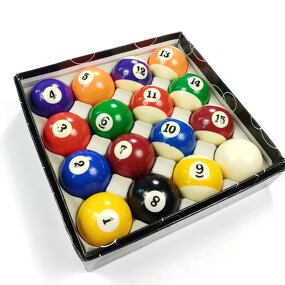 Billiard Balls Manufacturer - Durable Nine-Ball Set