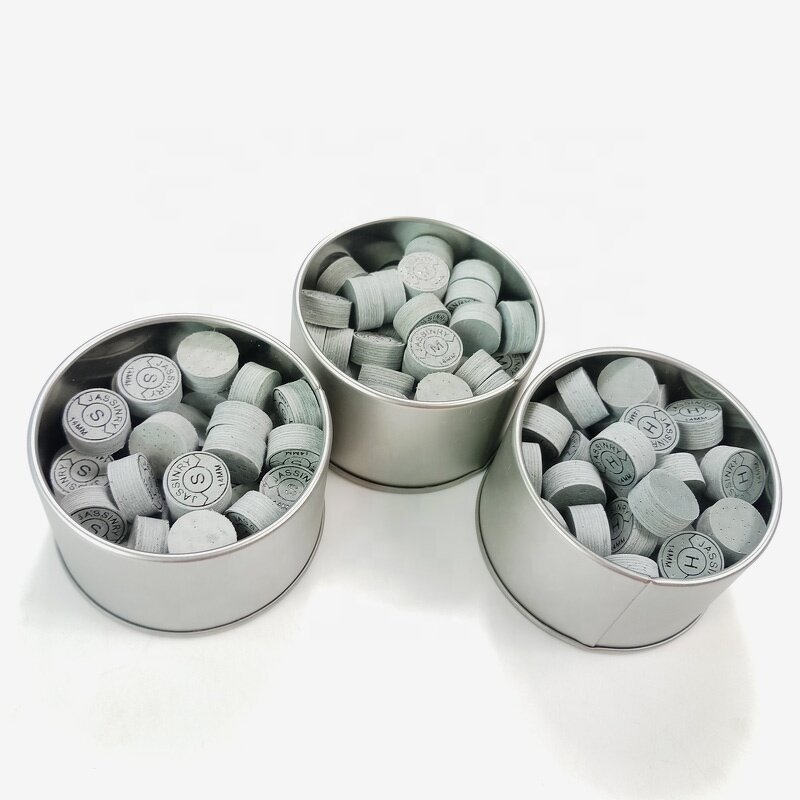 Pool Cue Tips Factory - Jassinry 14mm Grey 10 Layers
