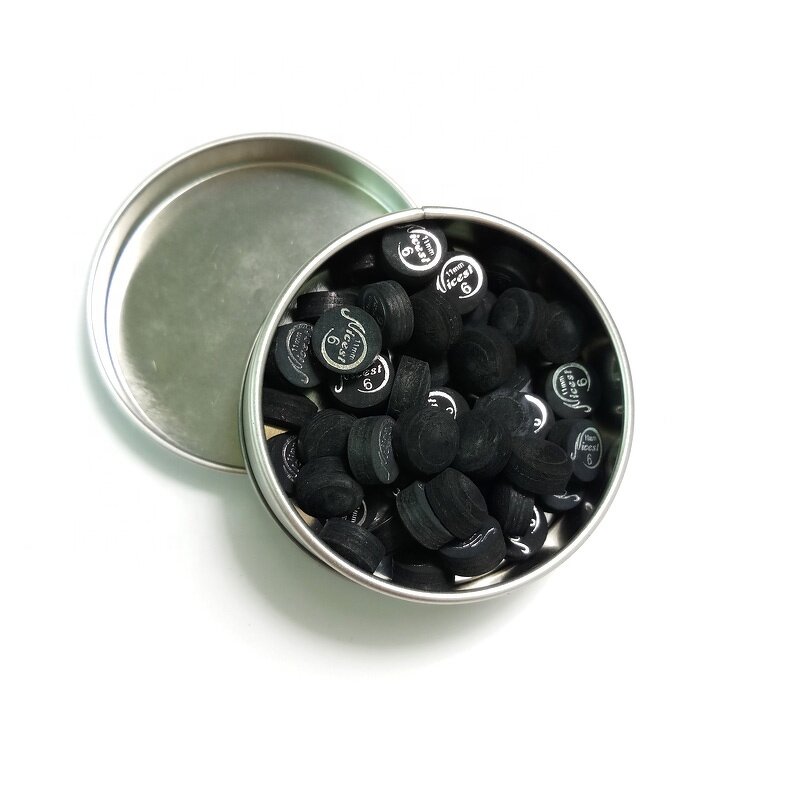 Snooker Cue Tips Supplier - 11mm Black/Brown Multi-layer