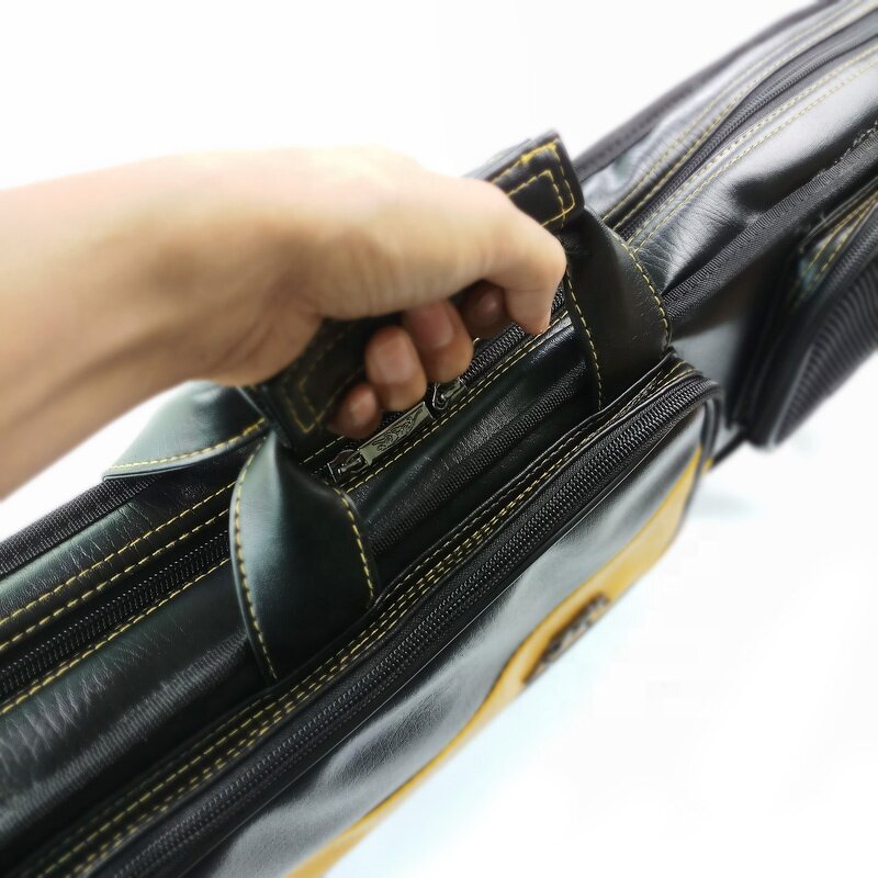 Billiard Cue Case Supplier - 4 Holes 2B2S Black/Coffee