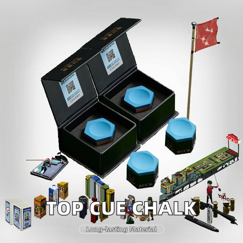 Pool Cue Chalk Factory - Oily Buck Chalk 1pc/Box