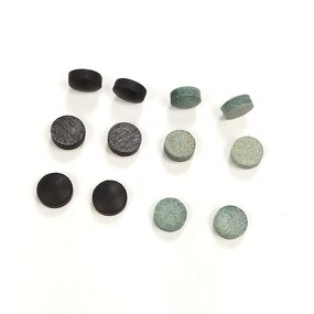 Snooker Cue Tips Factory - Mono-layer Cowhide 10mm