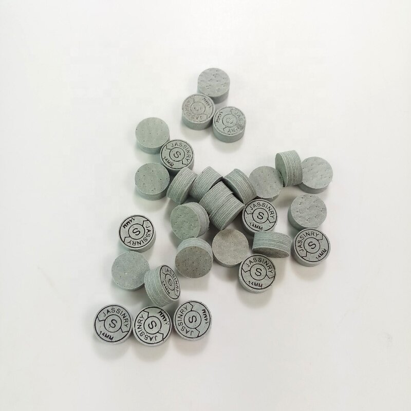 Pool Cue Tips Factory - Jassinry 14mm Grey 10 Layers