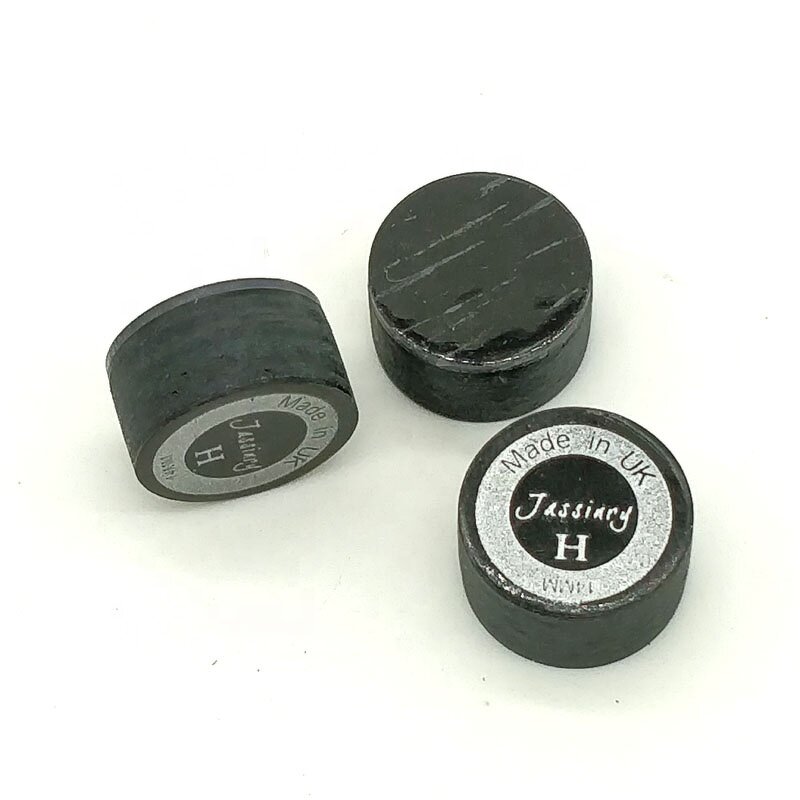 Clear Pool Cue Tips Supplier - 14mm Black with Cushion