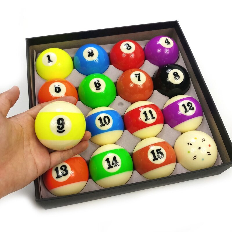 Billiard Balls Factory - 57.25mm Resin Nine-Ball Set