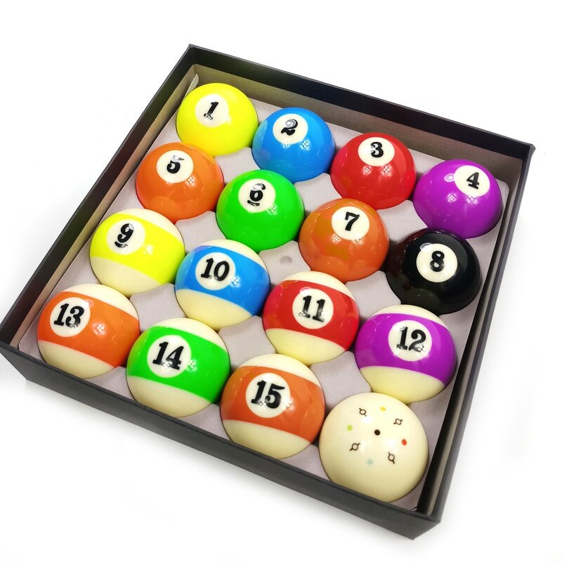 Billiard Balls Factory - 57.25mm Resin Nine-Ball Set