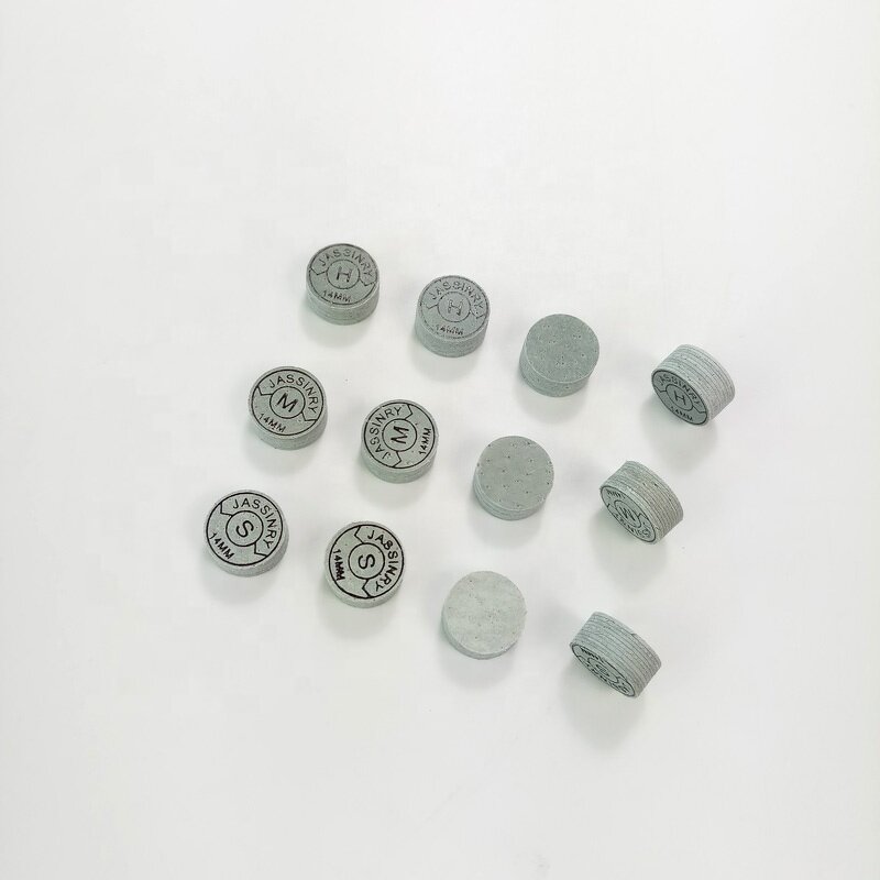 Pool Cue Tips Factory - Jassinry 14mm Grey 10 Layers