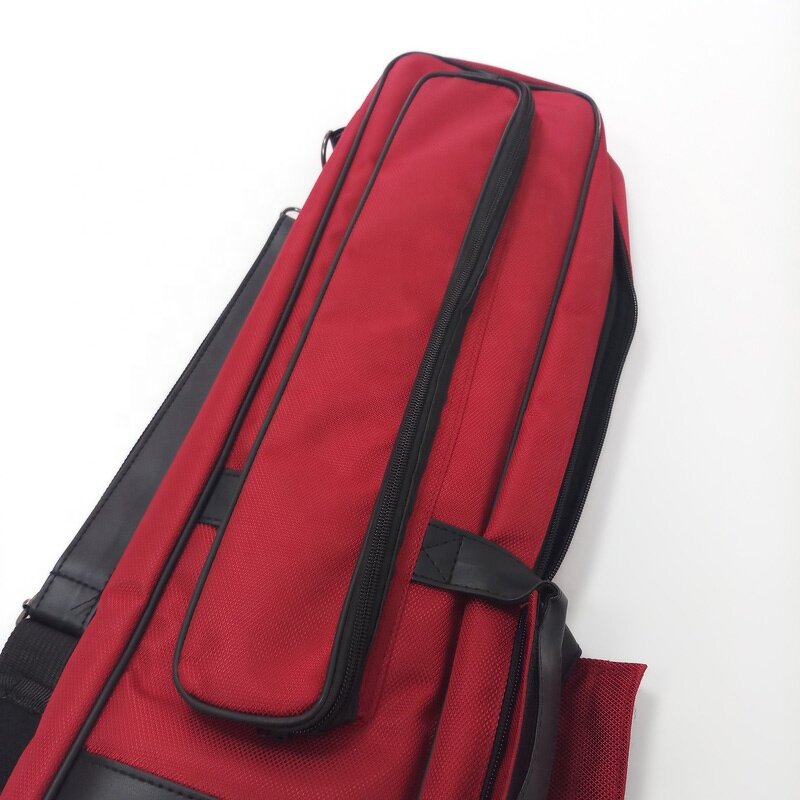 Leather Cue Case Manufacturer - 6 Holes Brown 1/2 Split