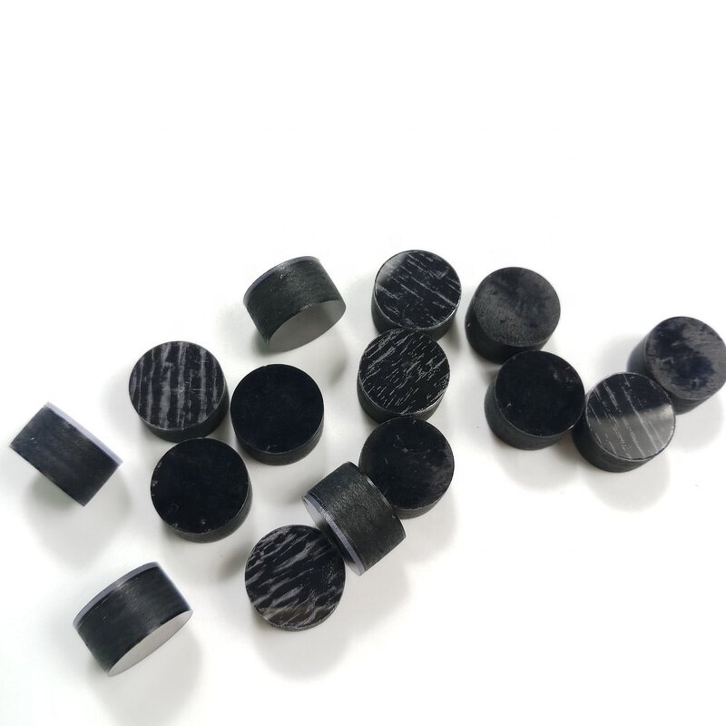 Pool Cue Tips Manufacturer - 13mm Black Transparent Cushion