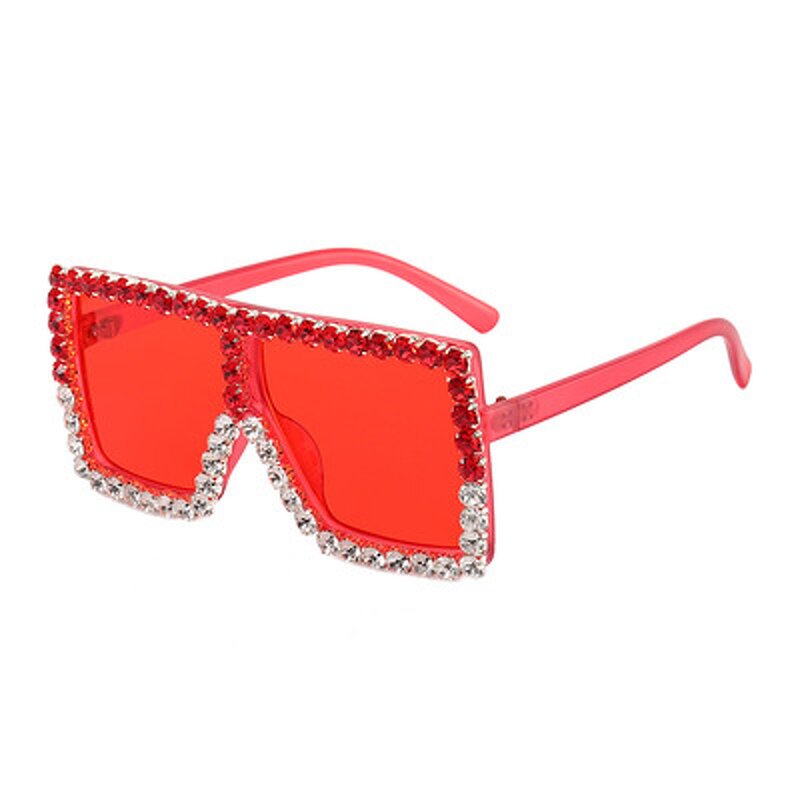 Kids Sunglasses Manufacturer - OEM Custom FRIENDS Glitter Big Oversized