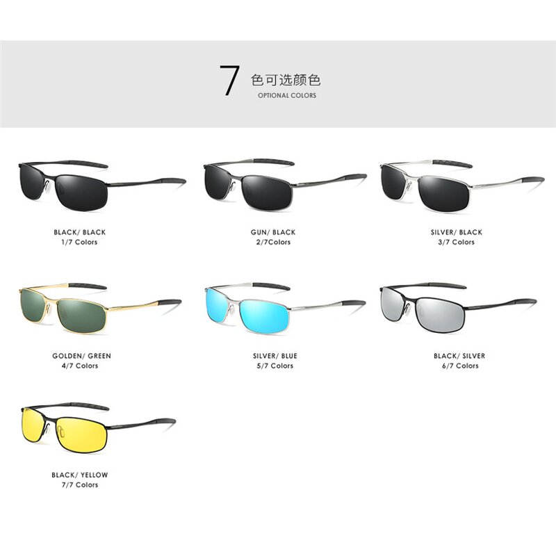 Sunglasses Manufacturer - OEM Custom Fluid Rectangle High Quality Polarized