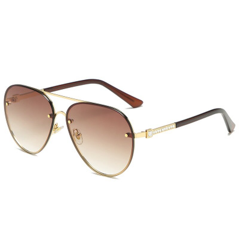 Sunglasses Manufacturer - OEM Custom High End Big Rhinestone Frame Outdoor