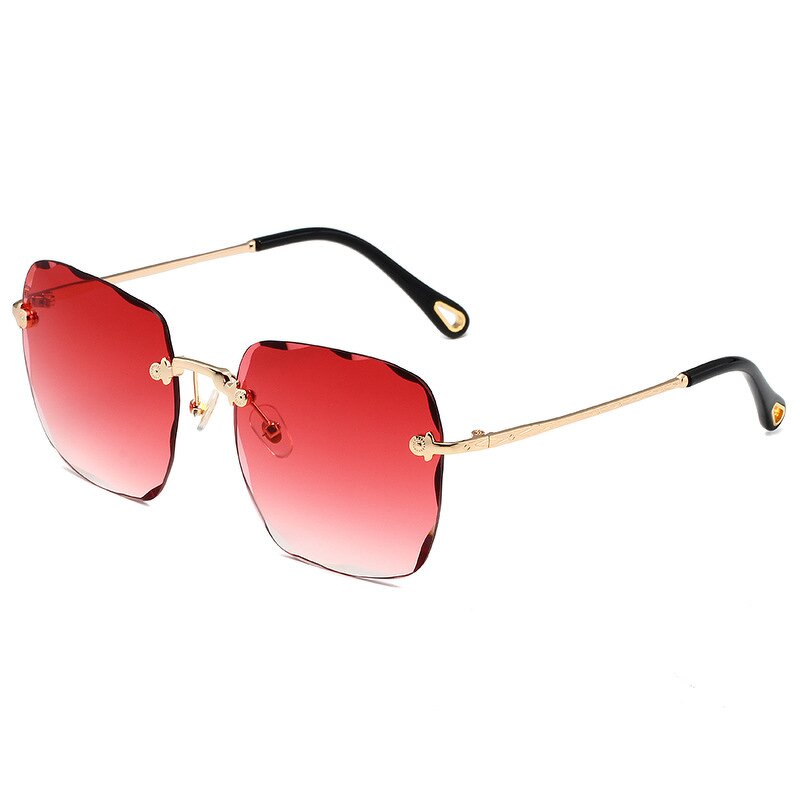 Sunglasses Manufacturer - OEM Custom Fancy Fashion Gradient Metal Big