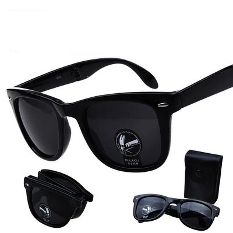 Folding Sunglasses Manufacturer - OEM Custom Metal Sports Folded Driving Mirror