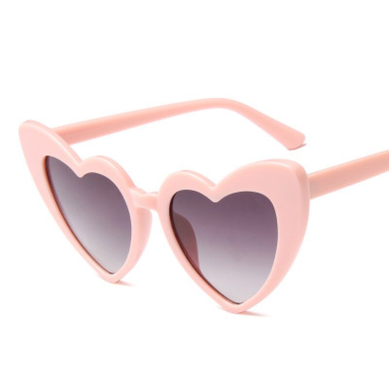 Sunglasses Manufacturer - OEM Custom Fashion Lady Peach Heart Shaped Women