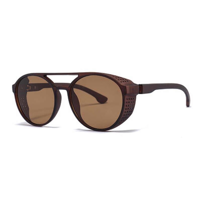 Sunglasses Manufacturer - OEM Custom Vintage Round Plastic Frame Windshield