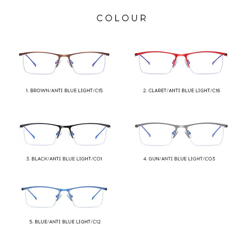 Blue Light Glasses Manufacturer - OEM Custom New Fashion High Quality Semi