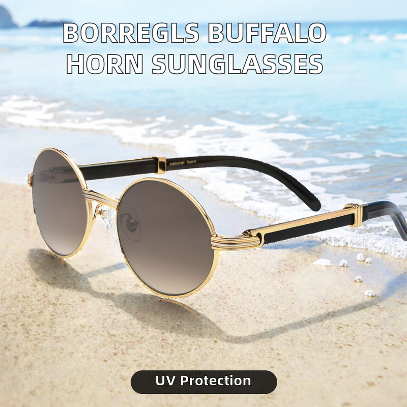 Designer Sunglasses Manufacturer - OEM Custom Borregls Luxury Sumptuous Oval