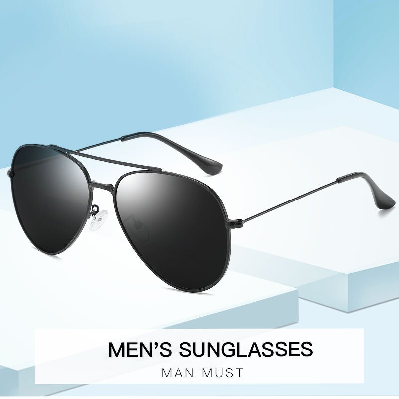 Sunglasses Manufacturer - OEM Custom 2025 Classical Frog Polarized Men Pilot