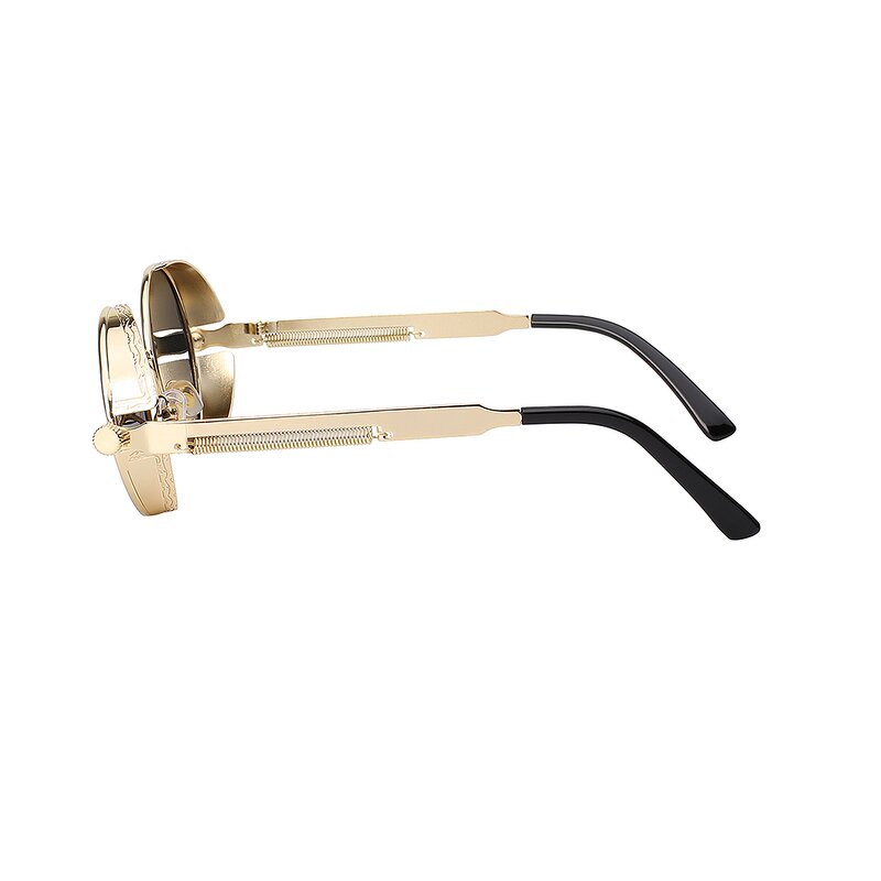 Sunglasses Manufacturer - OEM Custom Mirror Round Steam Punk Sports Polarized