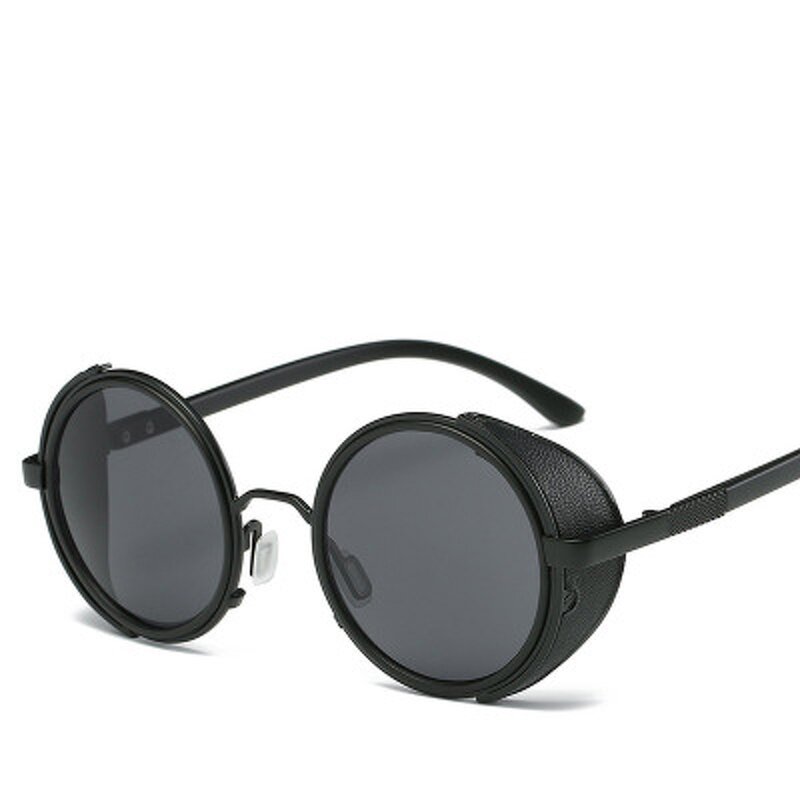 Sunglasses Manufacturer - OEM Custom Metal Mirror Punk Glasses Vintage Retro