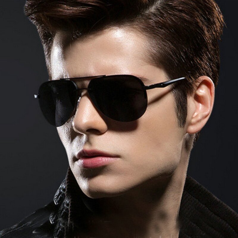 Sunglasses Manufacturer - OEM Custom Men Driving Sports Metal Polarized Pilot