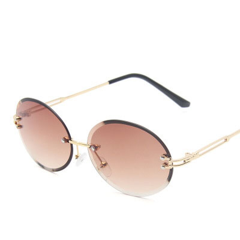 Rimless Sunglasses Manufacturer - OEM Custom China Factory Vintage Round
