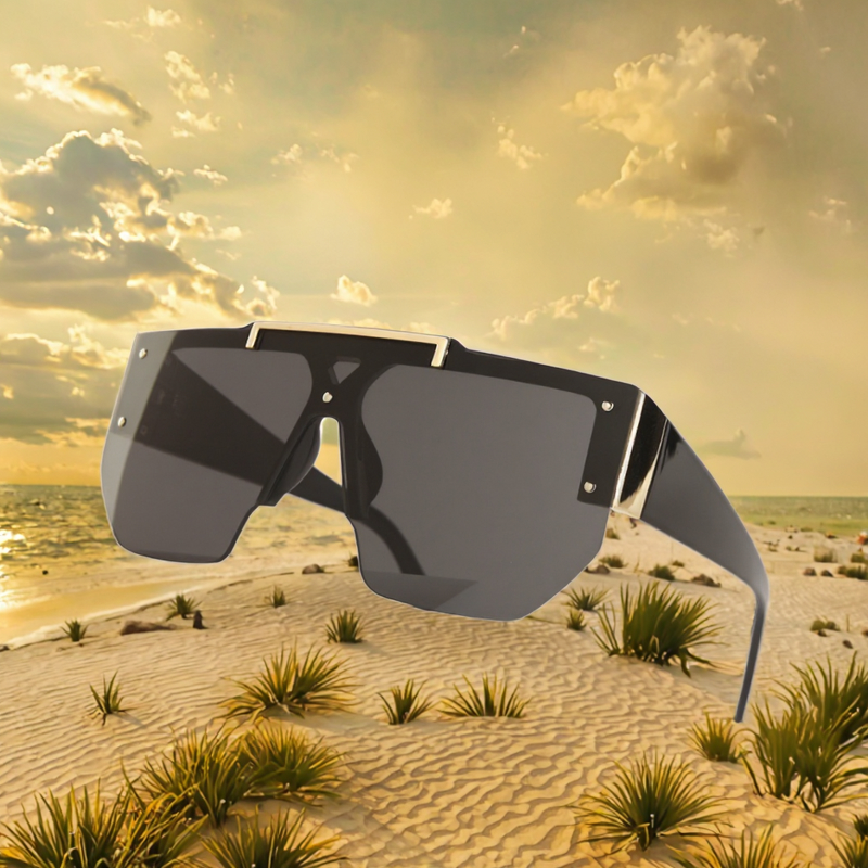 Sunglasses Manufacturer - OEM Custom 2025 New Lion Head Integrated European