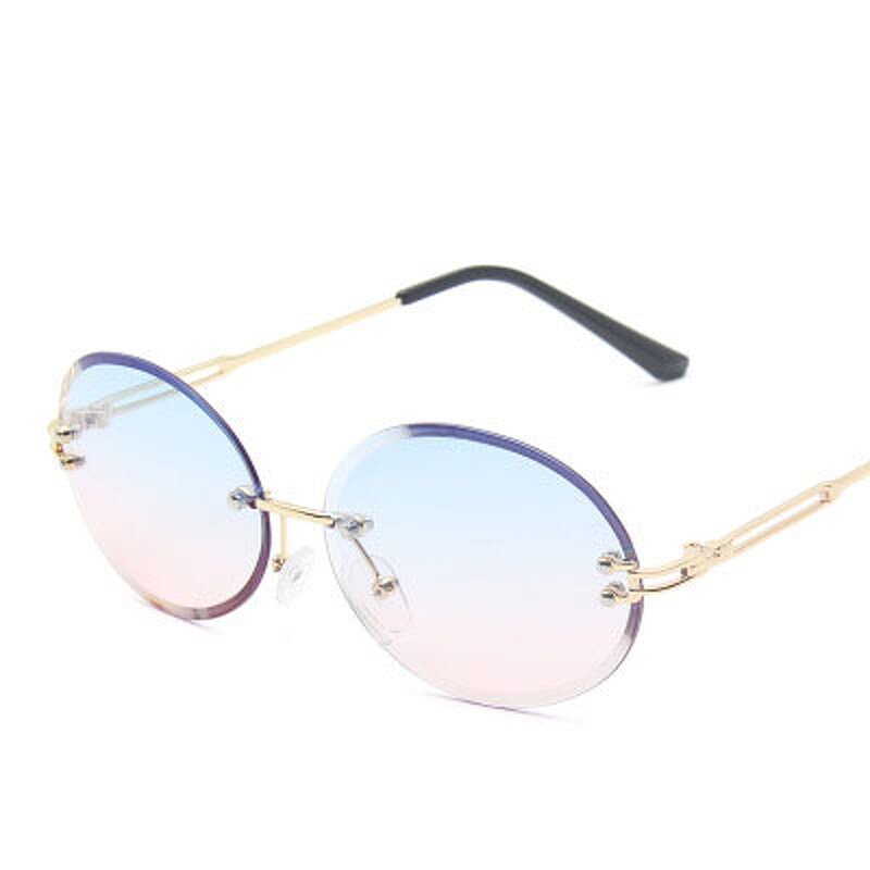Rimless Sunglasses Manufacturer - OEM Custom China Factory Vintage Round