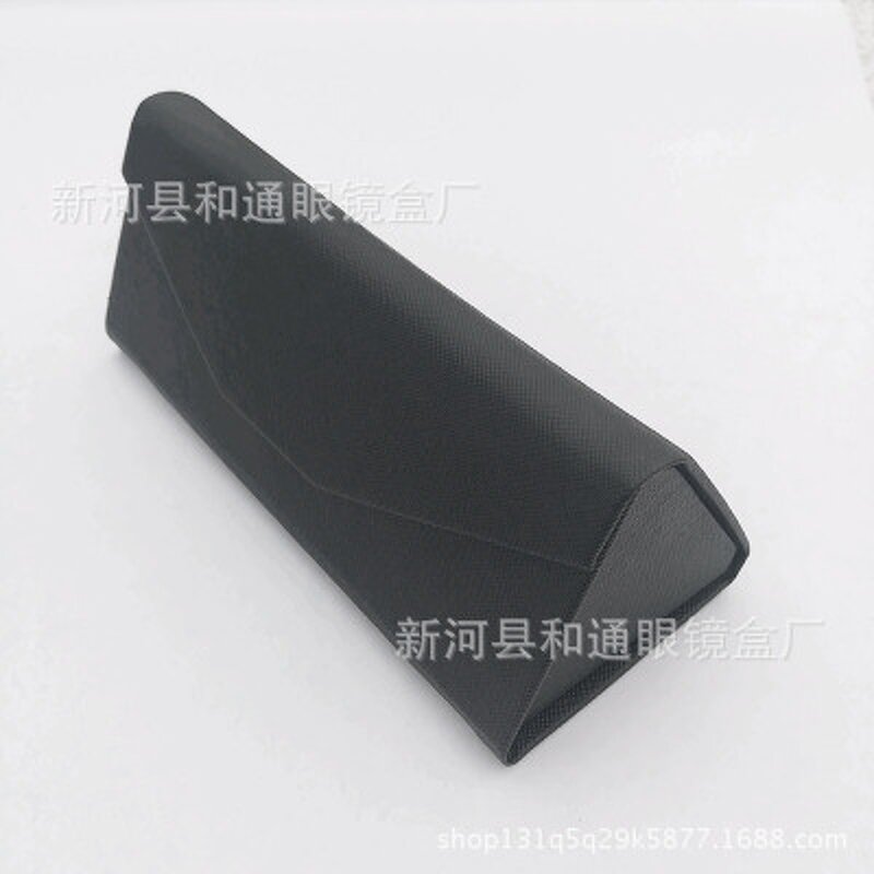 Folding Glasses Case Manufacturer - OEM Custom Magnet Flip up Triangle