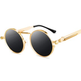 Sunglasses Manufacturer - OEM Custom 2020 High End Metal Mirror Retro Shades