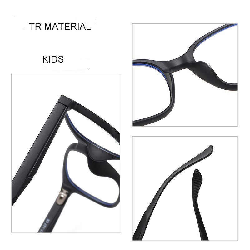 Blue Light Glasses for Kids Manufacturer - OEM Custom 2022 New Elastic TR90