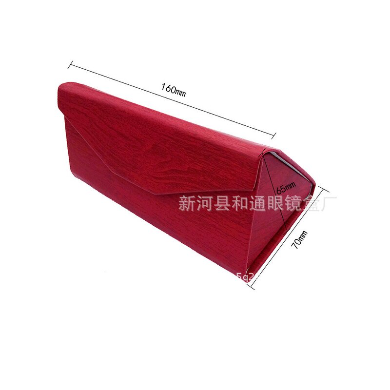 Folding Glasses Case Manufacturer - OEM Custom Magnet Flip up Triangle