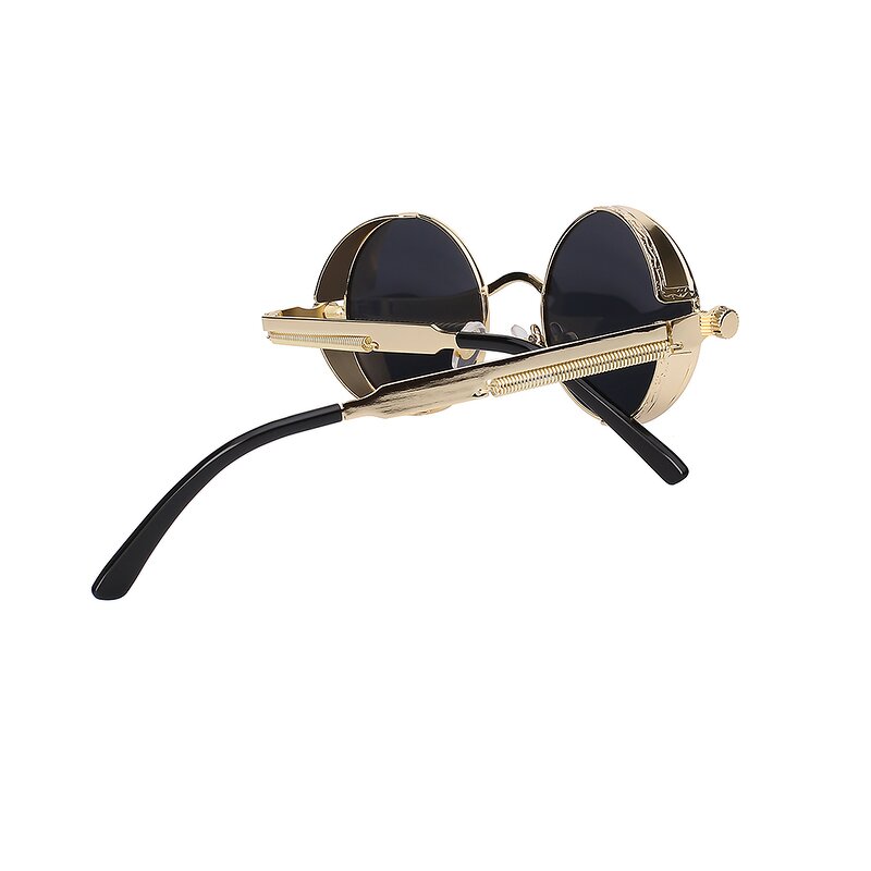 Sunglasses Manufacturer - OEM Custom Mirror Round Steam Punk Sports Polarized