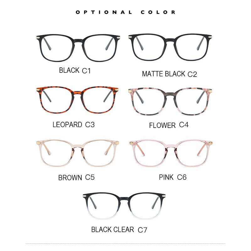 Blue Light Glasses Manufacturer - OEM Custom Trendy TR90 Adult Computer