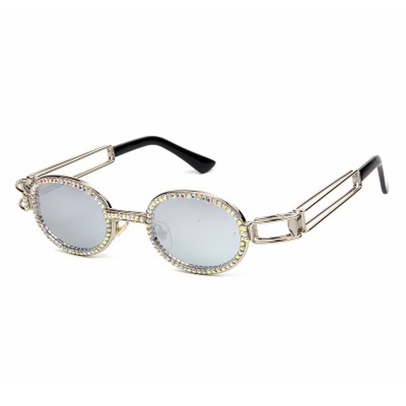 Sunglasses Manufacturer - OEM Custom Rhinestone Crystal Diamond Stoned Oval