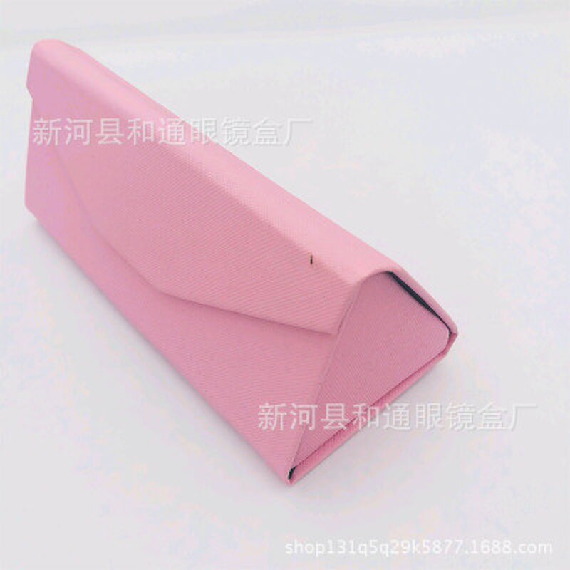 Folding Glasses Case Manufacturer - OEM Custom Magnet Flip up Triangle
