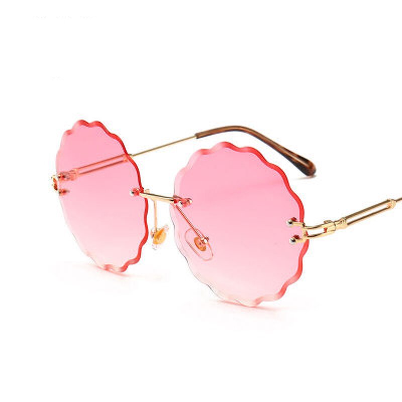 Sunglasses Manufacturer - OEM Custom Flower Saw Shape Gradient Metal