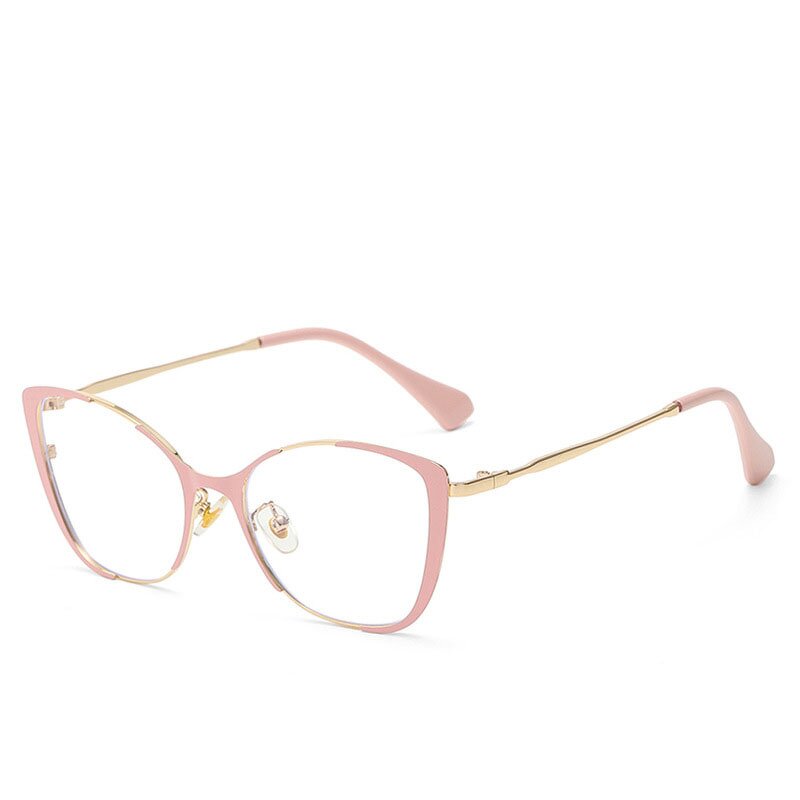 Eye Glass Frames Manufacturer - OEM Custom Anti-blue Cat Eye Retro 2023