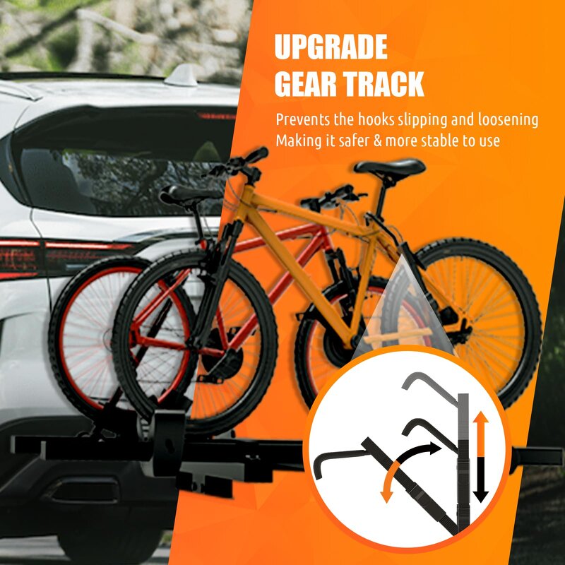 Bike Rack Supplier - Steel Tow bar Platform 2inch Hitch
