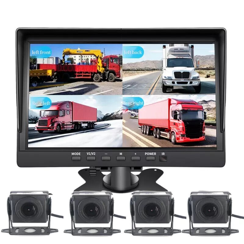 Car Rear View Monitor Factory - 12V 24V 7 Inch TFT LCD
