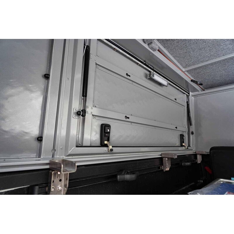 Slide in Camper Factory - Canopy Aluminum Dual Cab