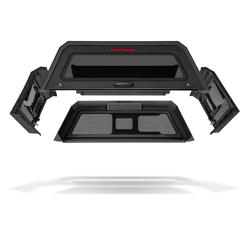 Aluminum Canopy Supplier - New Design Hardtop Locking Tailbox