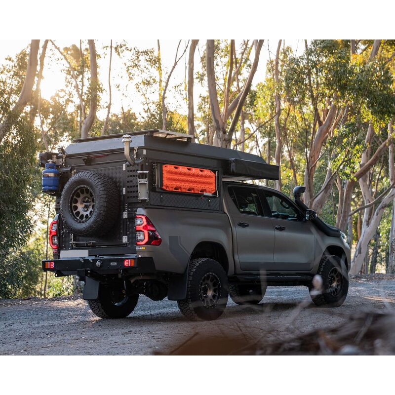 Truck Bed Canopy Factory - Sports Style Aluminum with LED