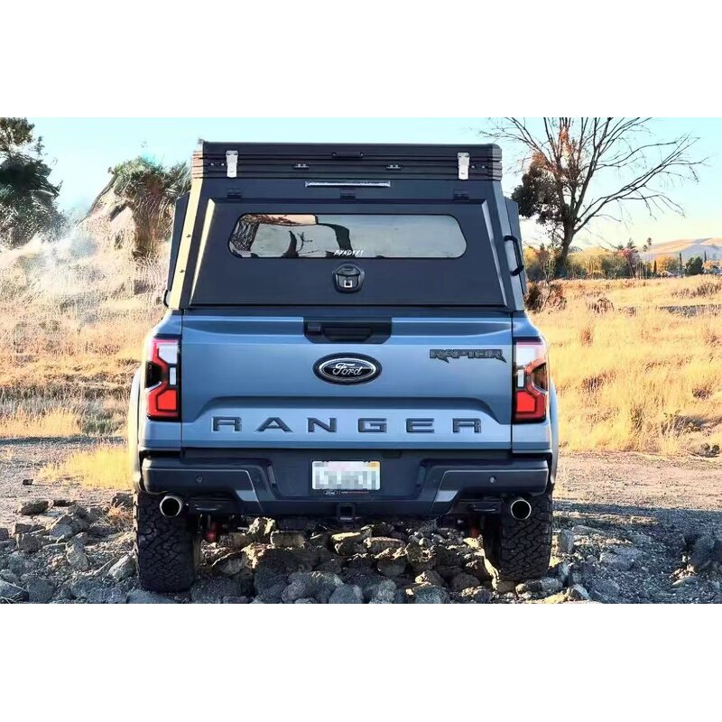 Truck Canopy Manufacturer - Aluminum Topper with Rack