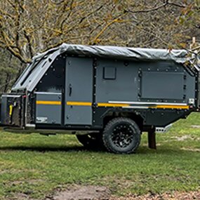Pop up Hybrid Camper Factory - Off Road Aluminum Slide Out