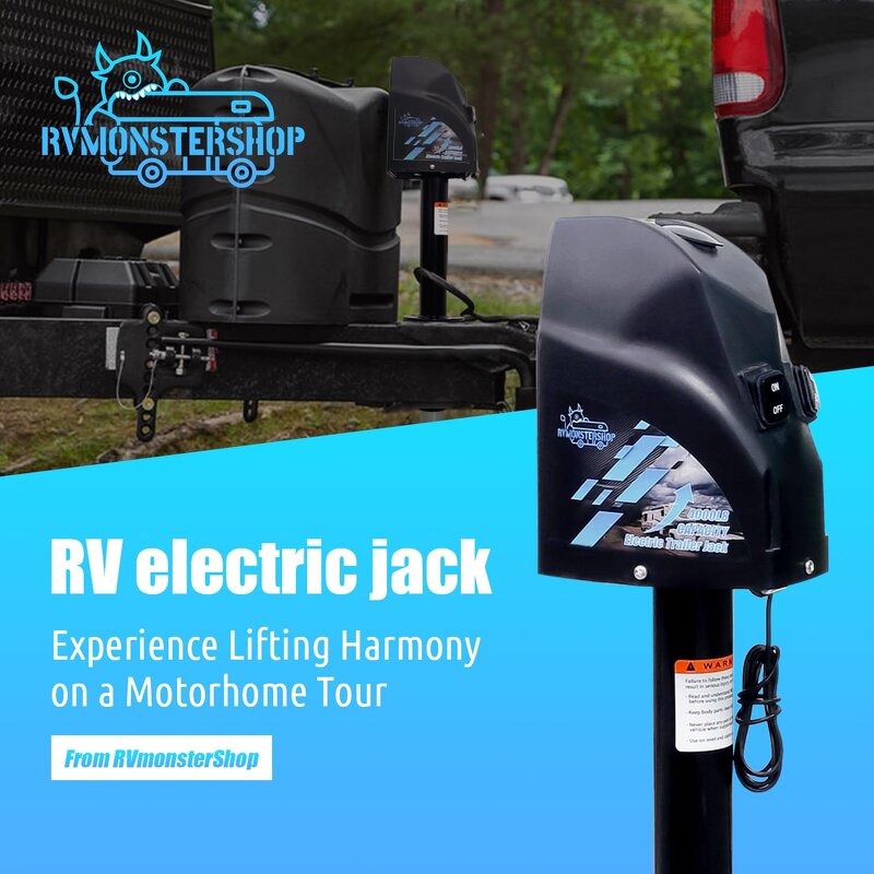 RV Power Tongue Jack Supplier - Heavy Duty Electric 12v DC