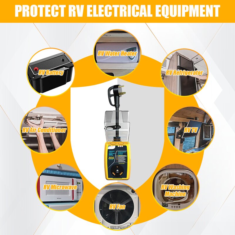 RV Surge Protector Manufacturer - Portable 50 Amp 30 Amp